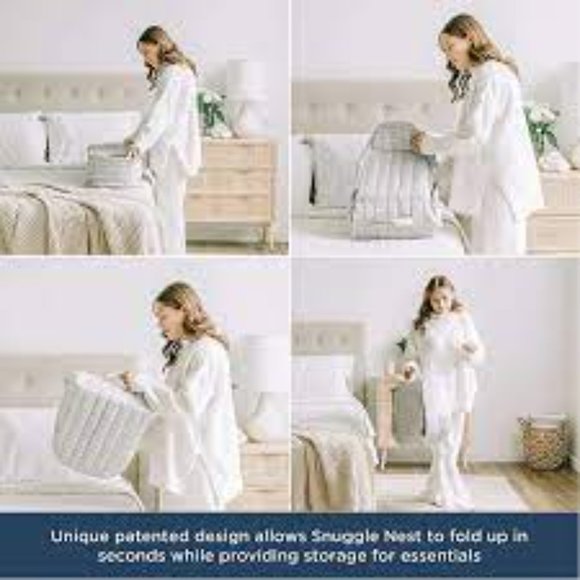 Cozy Gray Baby Bath Support - Picture 5 of 6